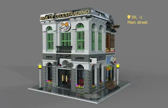 Buyers beware. Someone sold a fake LEGO-bank in Decentraland.
